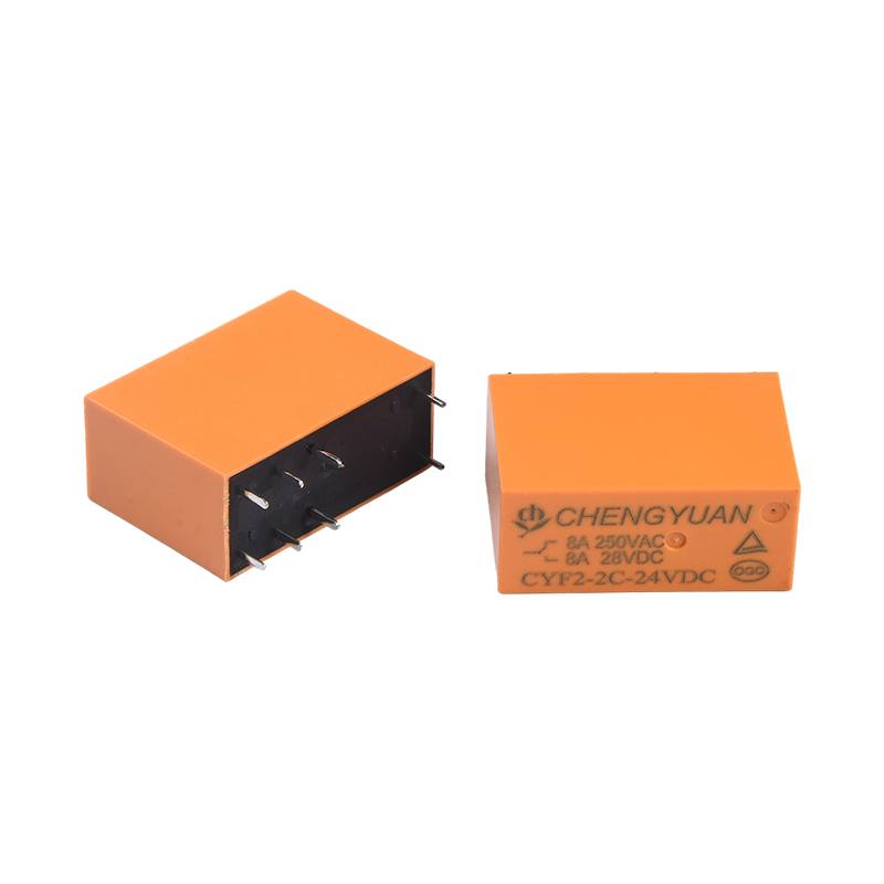 Relè CYF2, relè DPDT, JQX-14F, relè 5A 250VAC, relè 8A, relè PCB 0,54 W 8PIN. Relè di potenza 14F