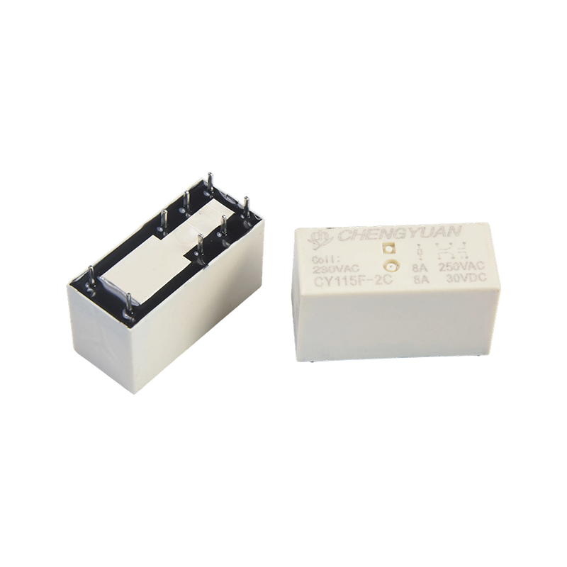 Relè CY115F2, relè PCB DPDT, JQX-115F, relè 8A 0,4 W 8PIN, relè di potenza PCB 2C Relay.115F
