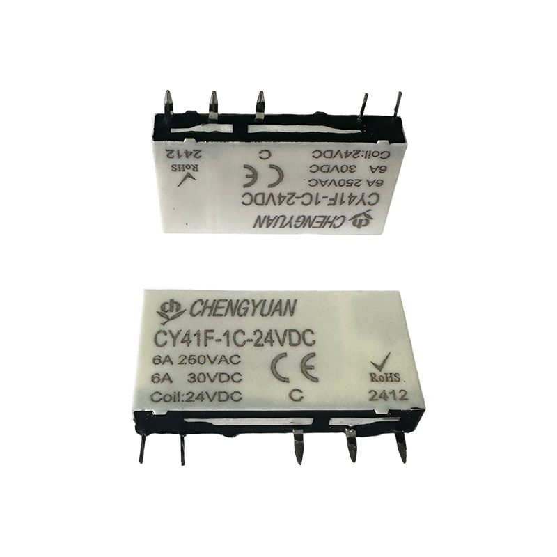 Relè CY41F, relè di potenza sottile, relè 41F, relè di segnale, relè piccolo 5PIN PCB 6A.