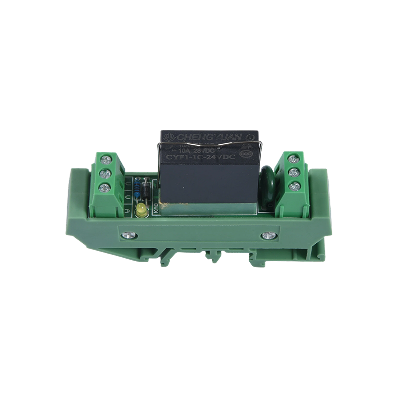Modulo relè MCYF1, modulo relè su guida 14F, modulo di connessione industriale 14F 10A.