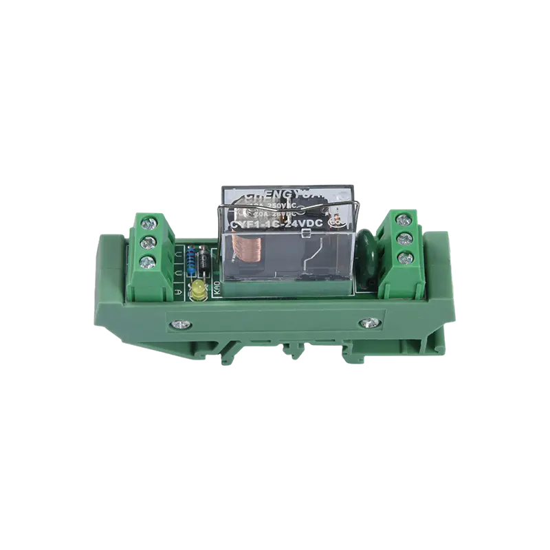 Modulo relè MCYF1, modulo relè su guida 14F, modulo di connessione industriale 14F 10A.