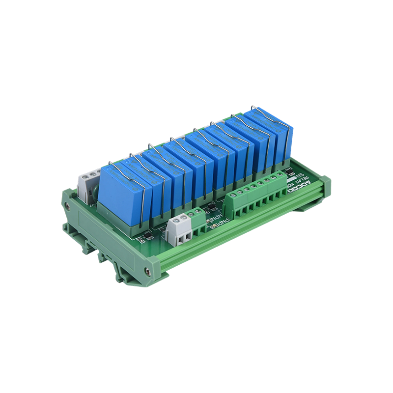 Modulo relè MCYF1, modulo relè su guida 14F, modulo di connessione industriale 14F 10A.